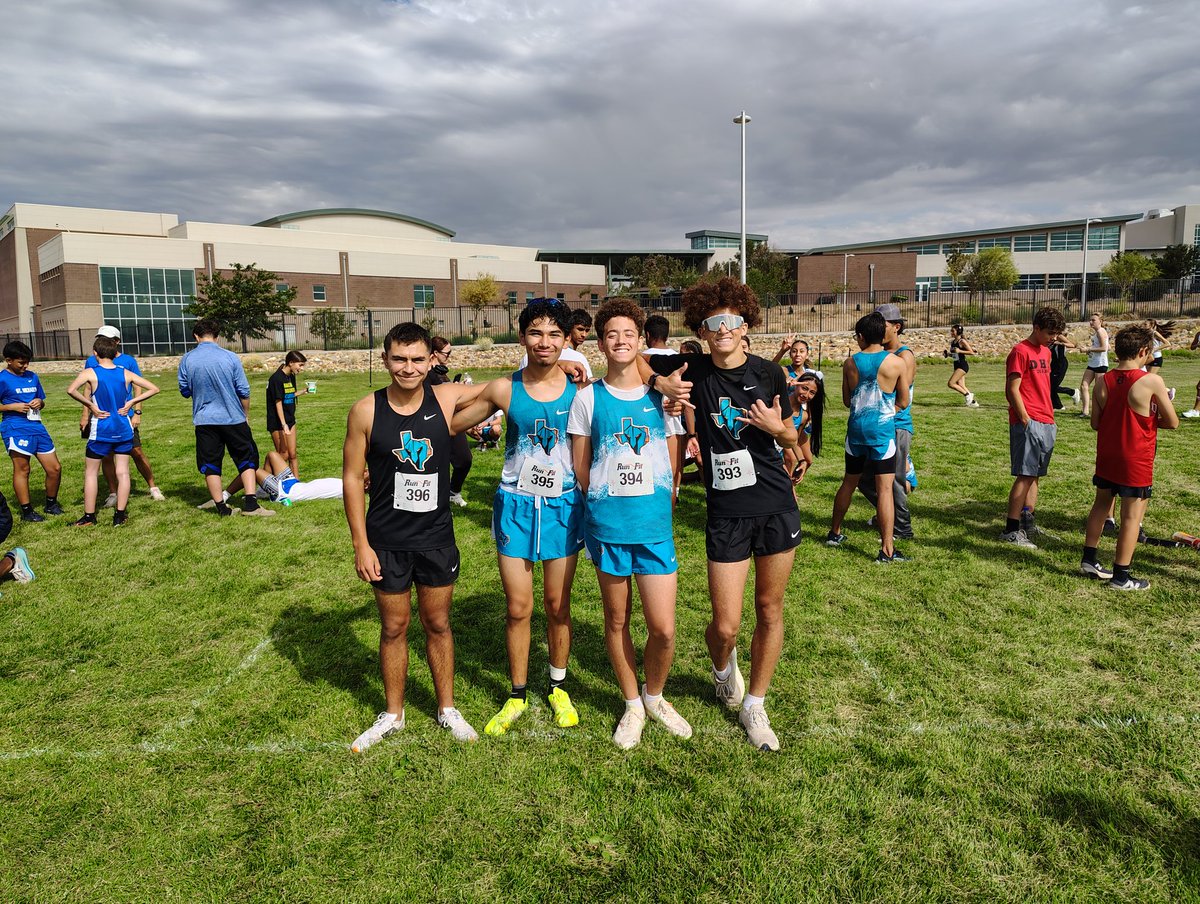 JV boys are ready. #RISE. At the Cleveland invite.