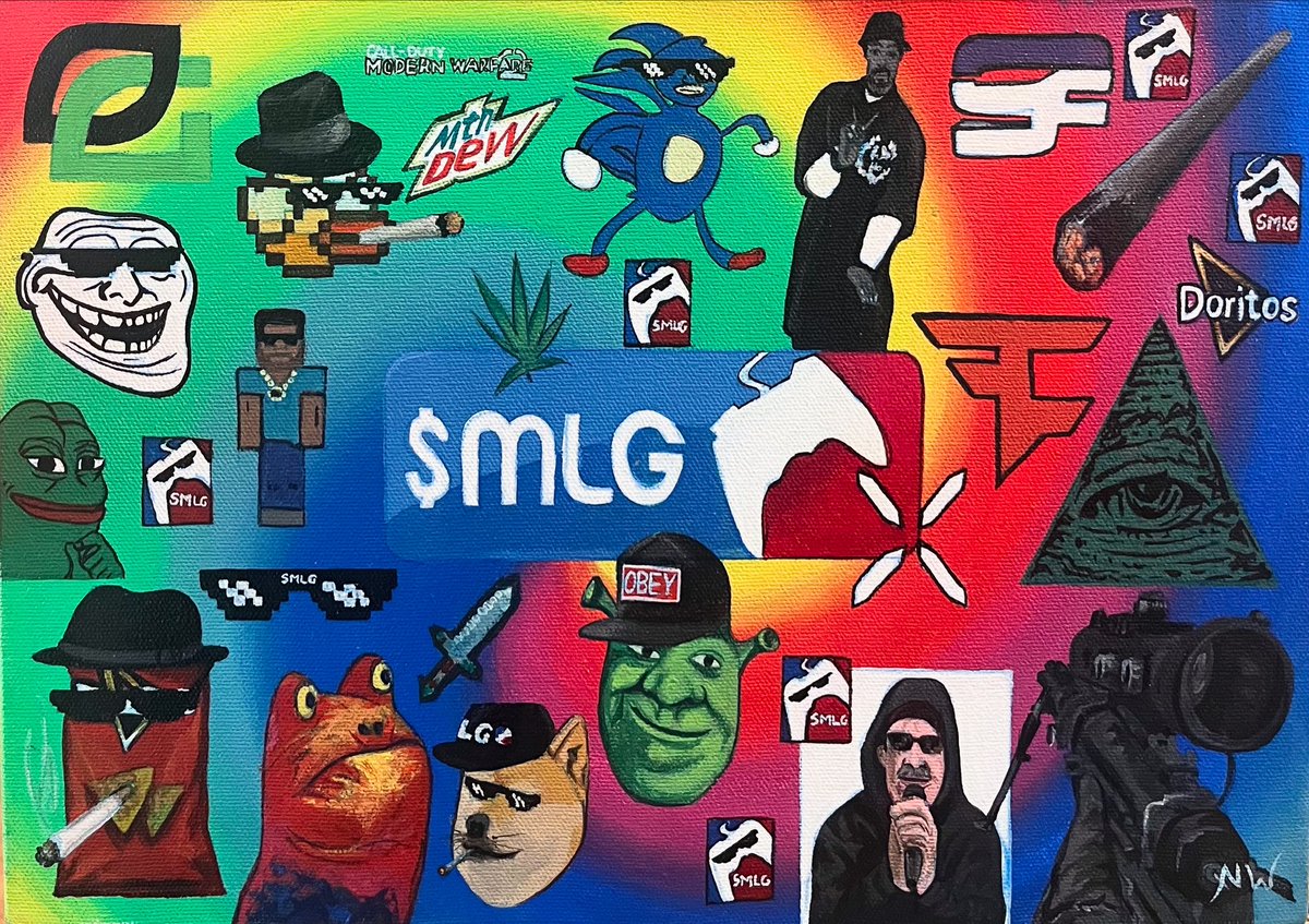 I painted MLG!