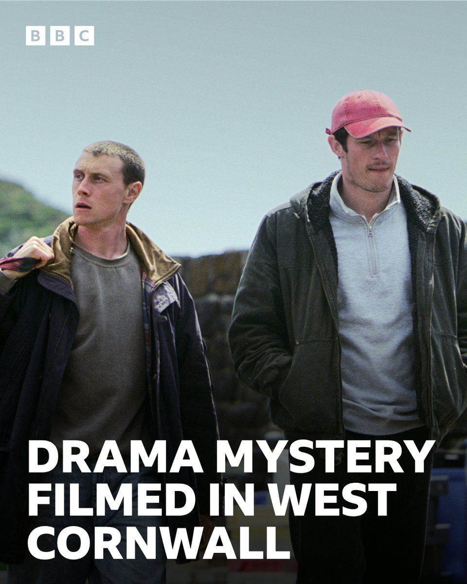 The tides could not be tamed during filming for Rose of Nevada in west Cornwall 🌊 
Actors George MacKay and Callum Turner lead in the mystery drama 🎣 
➡️ bbc.in/4mRrLbV