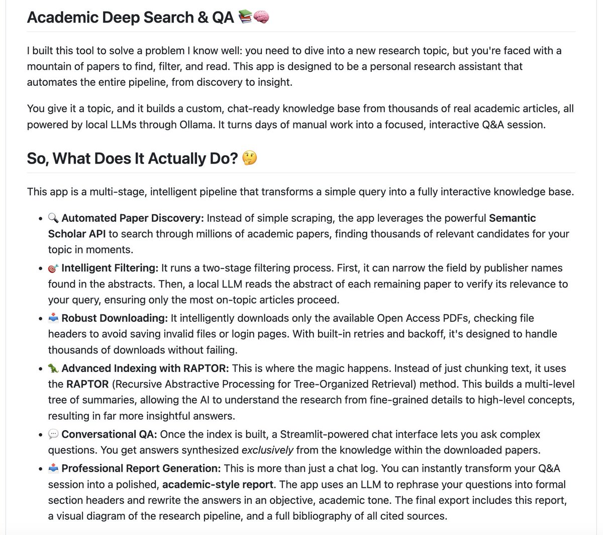 📚🔍 Academic Deep Search Assistant

A powerful research assistant that automatically discovers and analyzes academic papers, generating comprehensive reports. Built with LangGraph to transform literature review workflows.

Check out this game-changing research tool 📖