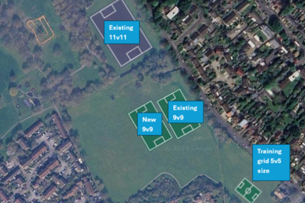 We've got plans to bring more football pitches to Hampton Common to further support the girls' and women's game ⚽

We also want to install permanent toilets and an internal storage area on site - and we want to know what you think.

Learn more ⬇️
orlo.uk/gcI43