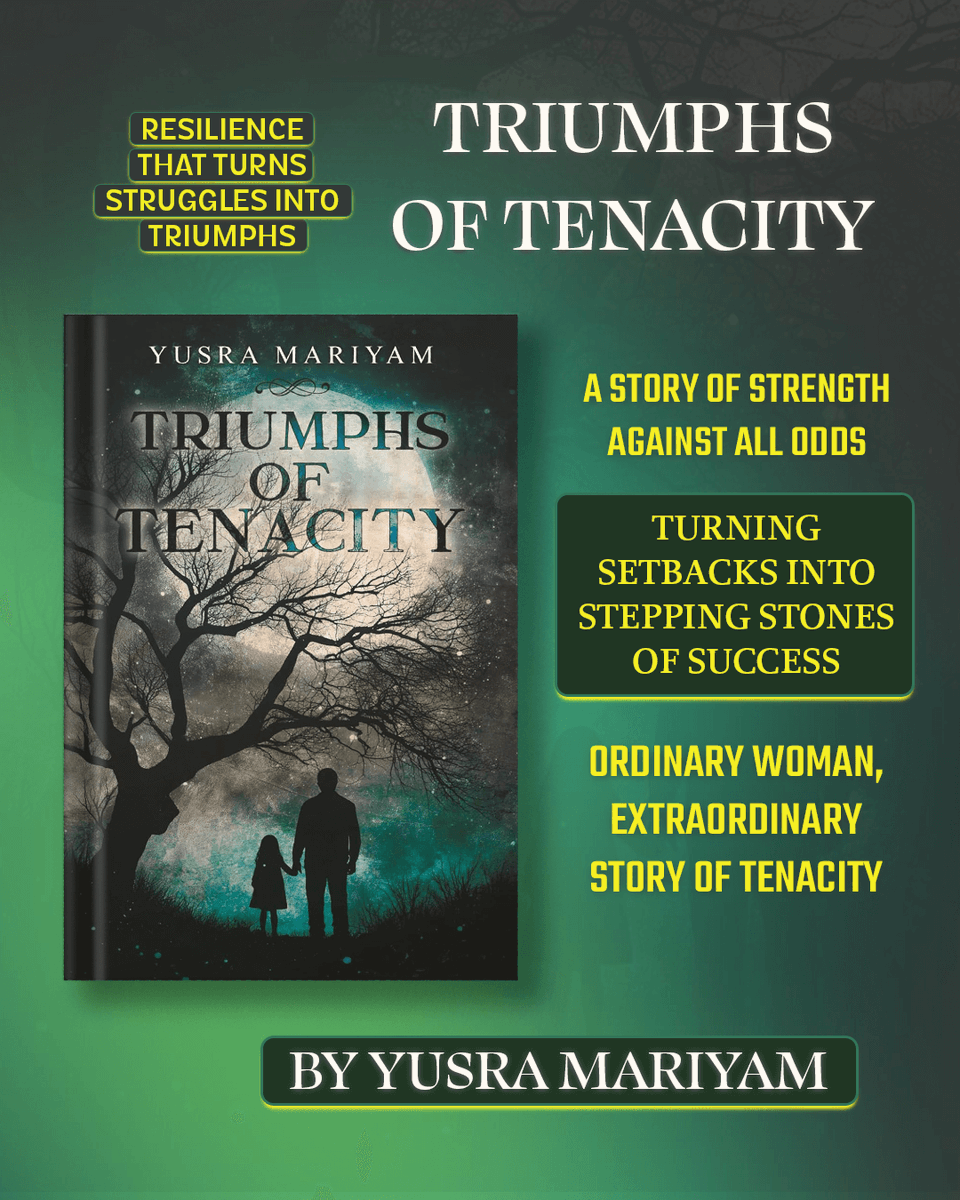 Art of Writing (@artofwriting) on Twitter photo Six kids. Endless challenges. One unstoppable spirit. Yusra Mariyam shows us it’s never too late to rise, rebuild, and succeed. Her journey will leave you motivated don’t miss it! BY <a href="/MariyamYus2927/">YUSRA MARIYAM</a>
Available on - amazon.co.uk/dp/1805416677/ Six kids. Endless challenges. One unstoppable spirit. Yusra Mariyam shows us it’s never too late to rise, rebuild, and succeed. Her journey will leave you motivated don’t miss it! BY <a href="/MariyamYus2927/">YUSRA MARIYAM</a>
Available on - amazon.co.uk/dp/1805416677/