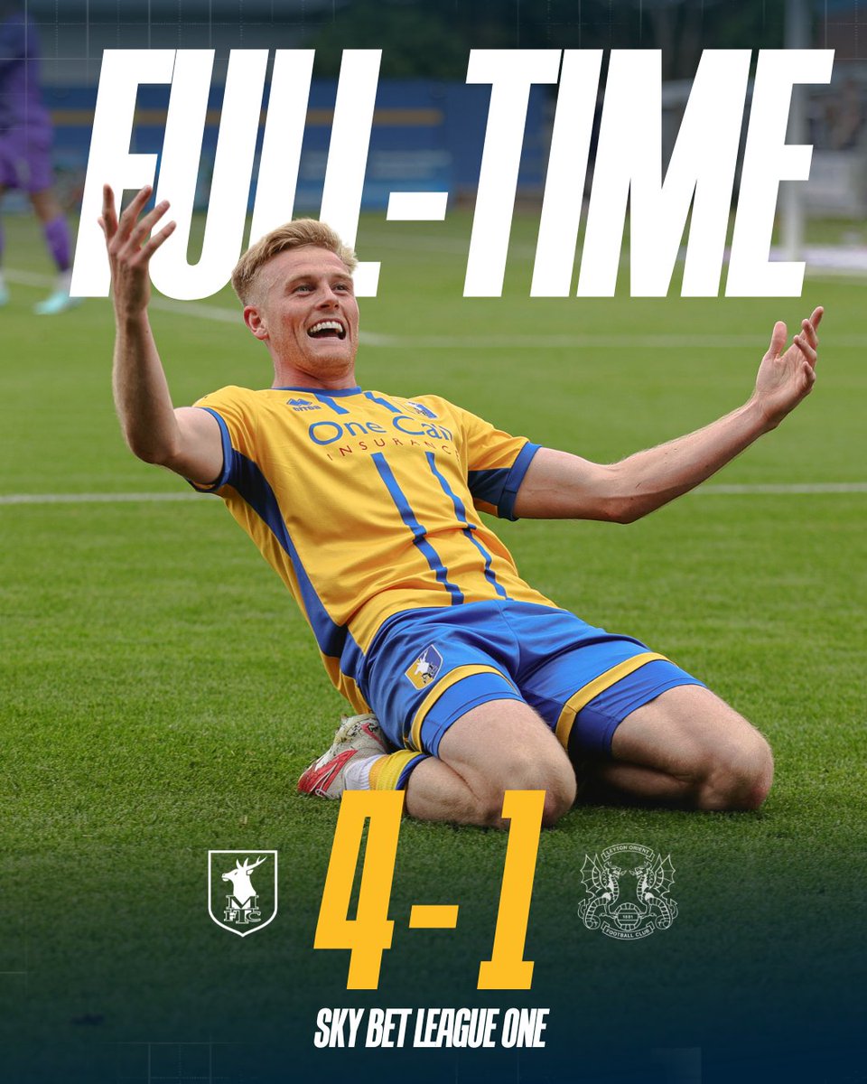 Mansfield Town FC tweet media