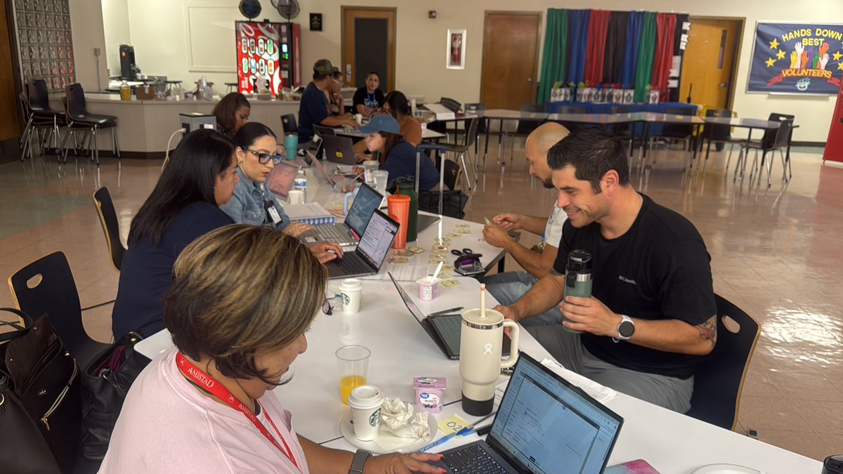 Susan Hernandez (@suhernandez_dws) on Twitter photo Collaboration over coffee. Innovation over comfort. These teachers from Guillen Middle School showed up on a Saturday to move the needle for kids. <a href="/Guillen_Middle/">Leticia Terrazas</a> #EPISD
#BreakTheCycle #EducatorEnergy Collaboration over coffee. Innovation over comfort. These teachers from Guillen Middle School showed up on a Saturday to move the needle for kids. <a href="/Guillen_Middle/">Leticia Terrazas</a> #EPISD
#BreakTheCycle #EducatorEnergy