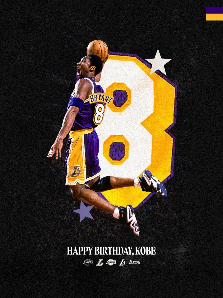 Kobe Bryant birthday today🥹