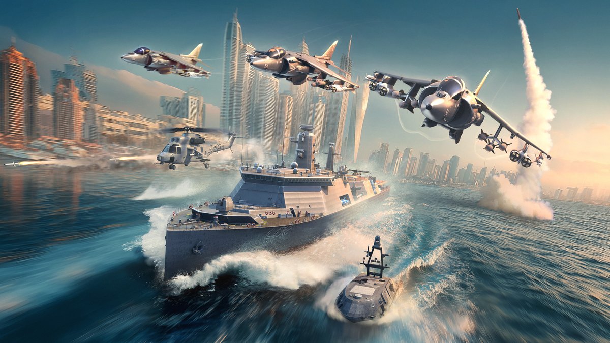 MODERN WARSHIPS: Naval Battles tweet media
