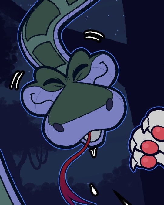 Wanted to share that I’ve been doing a couple of exclusive doodles for my P-8-🌲-on members! Gosh I love bullying these cats 💙