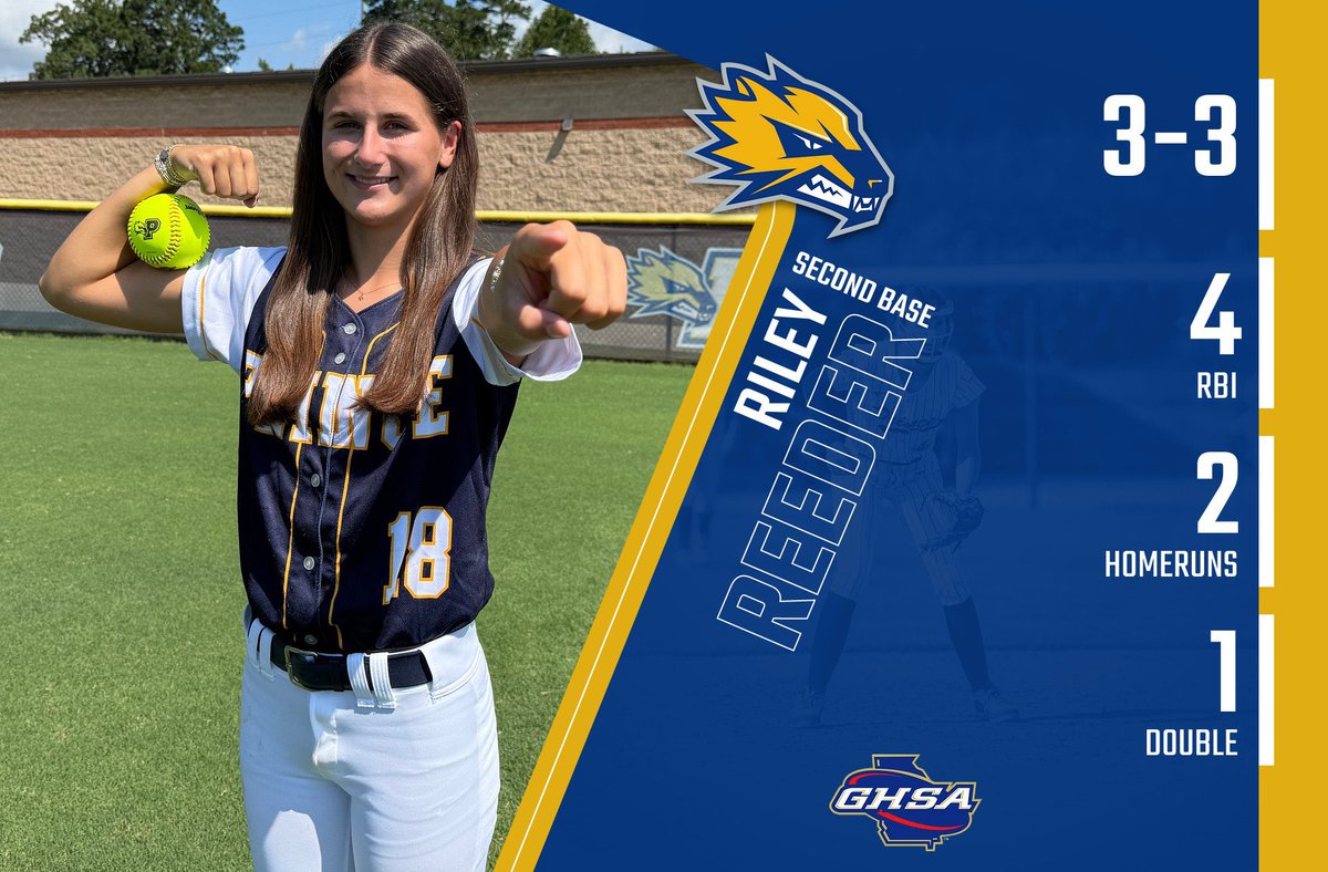 Wolverine Softball (@pacssoftball) on Twitter photo Win π Elbert County
π₯<a href="/TaylorSaxon7/">Taylor Saxon</a> WP: 5IP, 5H, 3ER, 3K, 1-3, 1 RBI
π₯<a href="/RileyR_11/">Riley Reeder</a> 3-3, 4RBIπ₯, π£π£, 2B
π₯<a href="/kyleesimmons24/">Kylee Simmons</a> 2-4, 4RBIπ₯, π£, SB
π₯<a href="/Mollie_kayeee/">Mollie Prince 2026</a> 2-4, 2RBI, 2B, SB
π₯<a href="/ak_mcmichael/">ak mcmichael</a> 1-2, 2B
π₯<a href="/EmmaKateAbbott1/">Emma Kate Abbott</a> 1-2 Win π Elbert County
π₯<a href="/TaylorSaxon7/">Taylor Saxon</a> WP: 5IP, 5H, 3ER, 3K, 1-3, 1 RBI
π₯<a href="/RileyR_11/">Riley Reeder</a> 3-3, 4RBIπ₯, π£π£, 2B
π₯<a href="/kyleesimmons24/">Kylee Simmons</a> 2-4, 4RBIπ₯, π£, SB
π₯<a href="/Mollie_kayeee/">Mollie Prince 2026</a> 2-4, 2RBI, 2B, SB
π₯<a href="/ak_mcmichael/">ak mcmichael</a> 1-2, 2B
π₯<a href="/EmmaKateAbbott1/">Emma Kate Abbott</a> 1-2