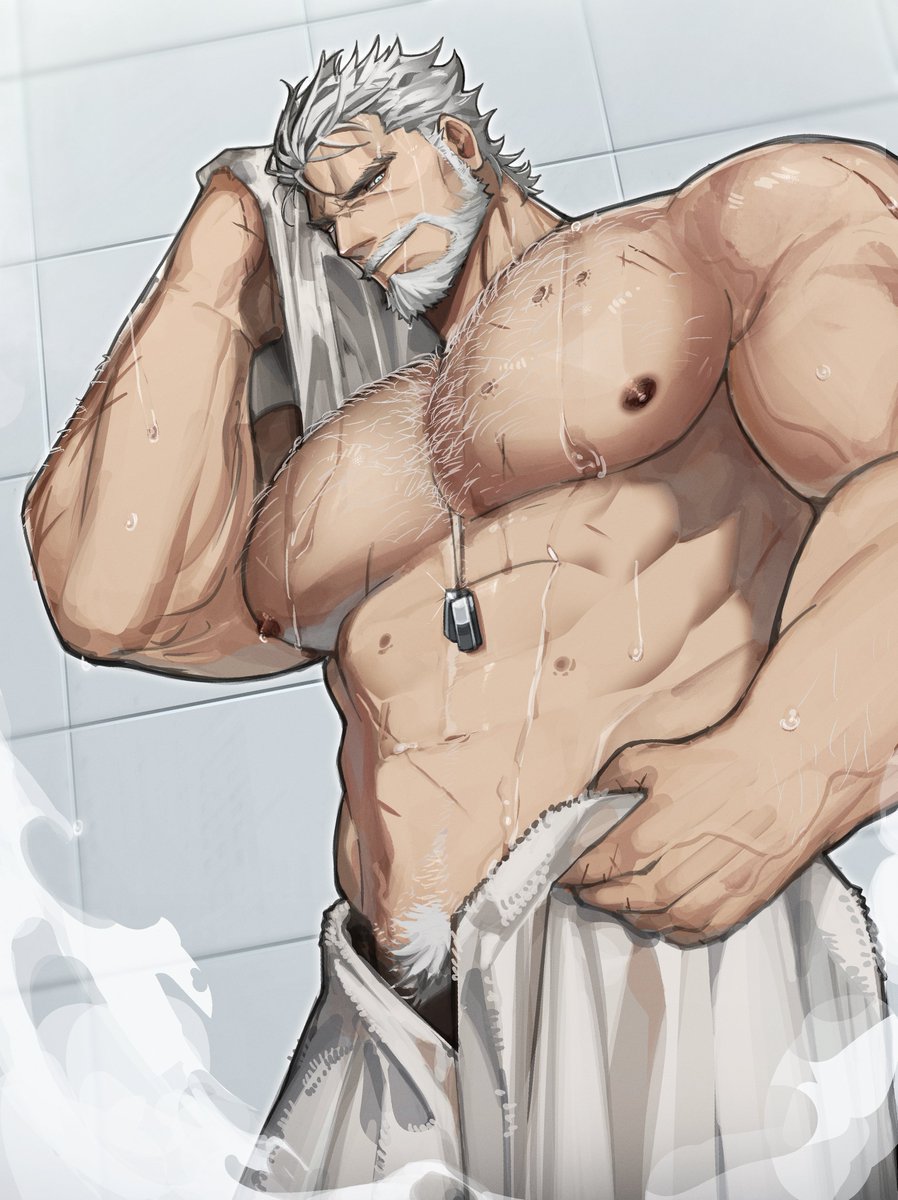 🚿💦
.
.
Thanks for support na kub !! <a href="/TitanCarbide/">Titanium (the undead) 🪦</a>  Take a shower with Igor from Reverse : 1999 !