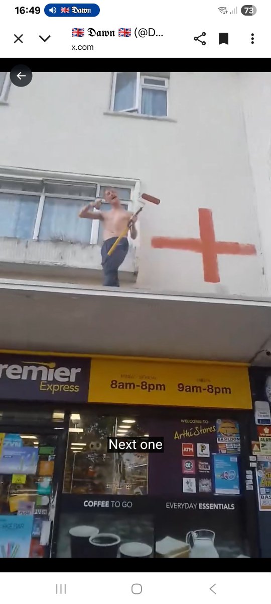 Tricia Day (@day156324) on Twitter photo Here we have the very best of British men out doing lots of Criminal Damage for their Cuntery today
on Whitmore Way Basildon SS143JU which will also have lots of available CCTV to pass onto <a href="/EssexPoliceUK/">Essex Police</a> <a href="/BasildonCouncil/">Basildon Council</a> VIDEO LINK 👇
x.com/DawnSl44/statu… Here we have the very best of British men out doing lots of Criminal Damage for their Cuntery today
on Whitmore Way Basildon SS143JU which will also have lots of available CCTV to pass onto <a href="/EssexPoliceUK/">Essex Police</a> <a href="/BasildonCouncil/">Basildon Council</a> VIDEO LINK 👇
x.com/DawnSl44/statu…