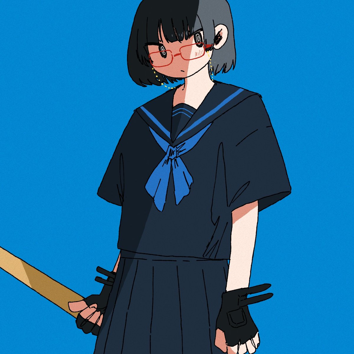 samurai shojo #イラスト #ラクガキ #illustration