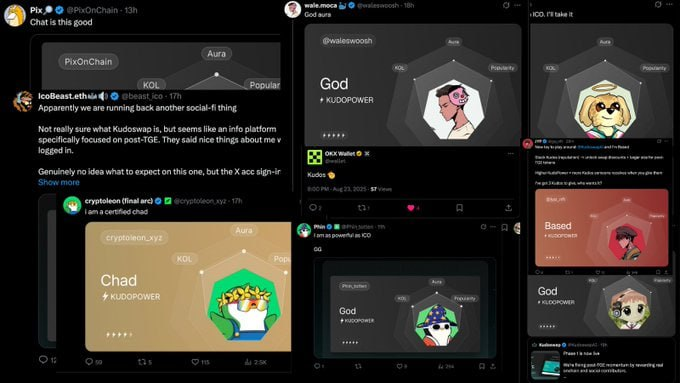 AmberHKC's tweet image. 🔆#Airdrop - #Retroactive: Kudoswap
🔥Kudoswap - Reinforces Post-TGE Momentum by Allowing Projects to Reward Real On-Chain and Social Media Contributors.

📌Follow the Steps Below to Get Your Airdrop:

🔶Join HERE: kudoswap.com/Airdrop_Newest
🔹Connect X
🔹Give Kudos
🔹Done