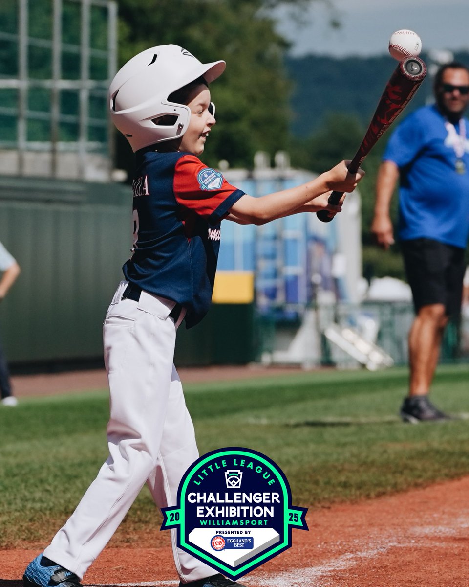 LittleLeague's tweet image. The Challenger Exhibition Game is complete, but the smiles and memories will last a lifetime 🤍🤗

@EgglandsBest x #LLWS