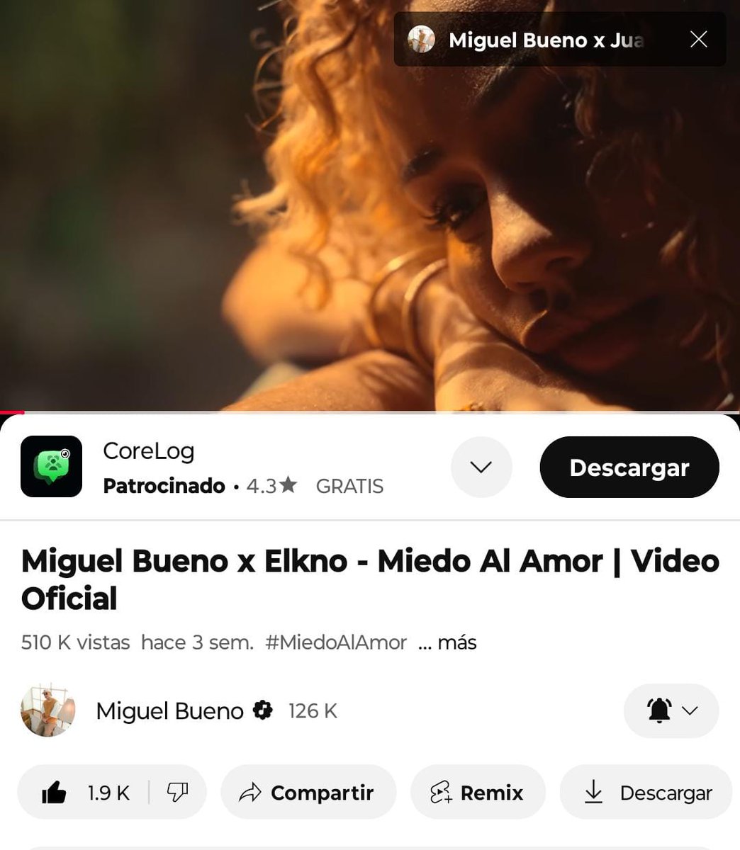 NatalyAria4231's tweet photo. 500K views de este temazo #miedoalamor en Youtube y Spotify, seguimos por más ❤️‍🔥🙏🎉🎊 https://t.co/a4i95nMeXm
