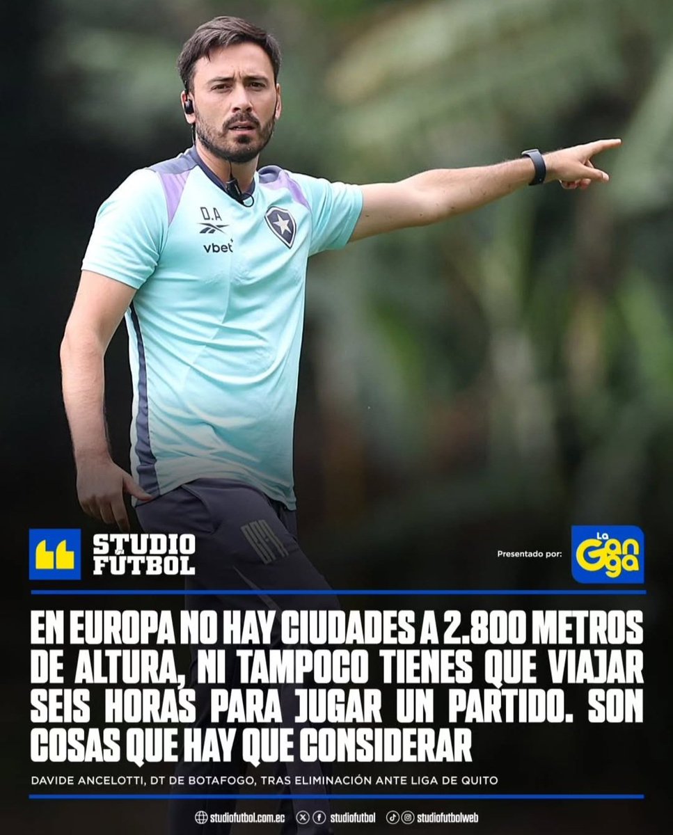 Hace 50 años, Cruzeiro jugó a 2800 metros de altura y viajó 8 horas desde Belo Horizonte a Quito. Ganó 3-1 a Liga y luego obtuvo la Copa. Cuando hay fútbol no se necesita buscar excusas. Si manejas al campeón de América solo por el apellido que llevas, no hay excusas que valgan.