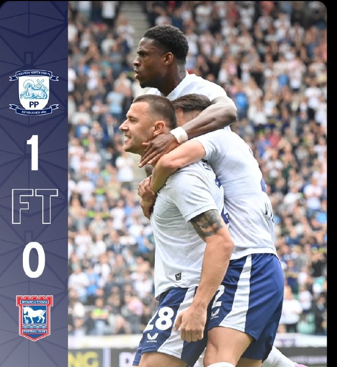 Preston have just beaten two favourites for the league back to back. 

60+ year wait? This could be the year! 

#pnefc