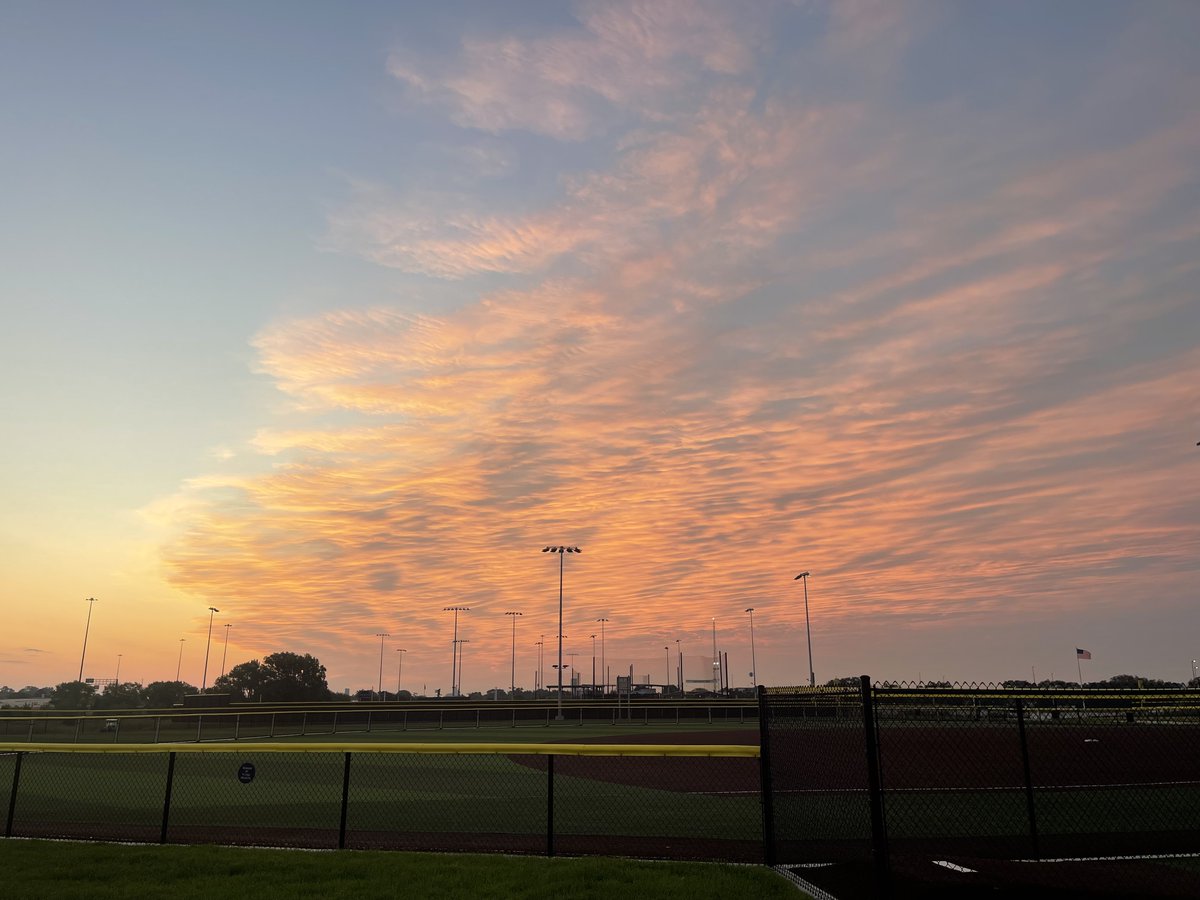 The Freeman Invite is underway! A beautiful morning for high school softball—we love NSAA events! ☀️