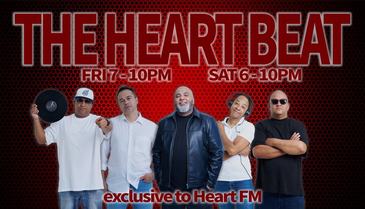 It’s time to get down on it &amp; #dancelikenobodyswatching with #CapeTownsBeat <a href="/Heart1049FM/">Heart FM</a> Tonight we give you #4hrsofLEKKAness with mixes from me, <a href="/DjCodax/">DJ Codax</a> #djPORTIA <a href="/DjDre_SA/">DjDre_SA</a> &amp; #DeeJayGodfrey #TheHeartBeat is the soundtrack weekends in Cape Town