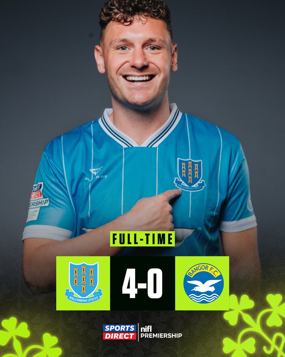 Sky Blues on fire.

🔥 <a href="/BallymenaUnited/">Ballymena United FC</a> 

#SportsDirectPrem