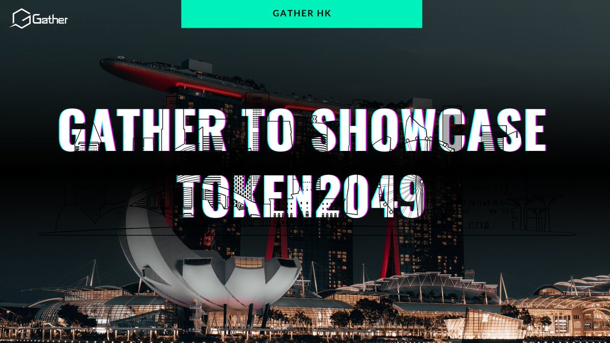 🚀 Exciting News!
@Gather will be showcasing at #TOKEN2049 Singapore 🇸🇬
📅 Oct 1–2, 2025
📍 Marina Bay Sands | Booth MB4-41

Ticket : sg2025.token2049.com/?promo=AMPHI10 
News : t.me/gathertop/17/2…

Come meet us &amp; explore our latest in:
🔐 Web3 Social &amp; Encrypted Messaging
🏢 Data