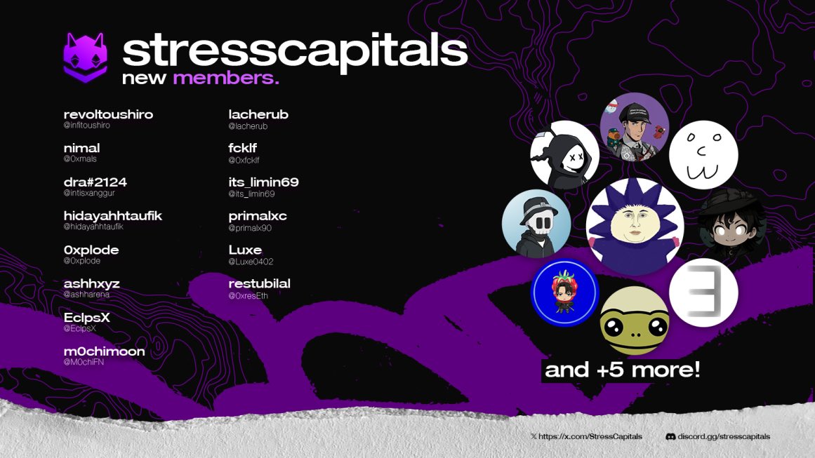 400+ regs in, and we’re overwhelmed (in the best way 😭). 

After carefully reviewing socials, skills (and your home address… jk), here are the chosen ones.

Didn’t make it? Stay active, drop alpha, and keep your X alive, we’re always watching 👀.

Fresh faces = fresh events.