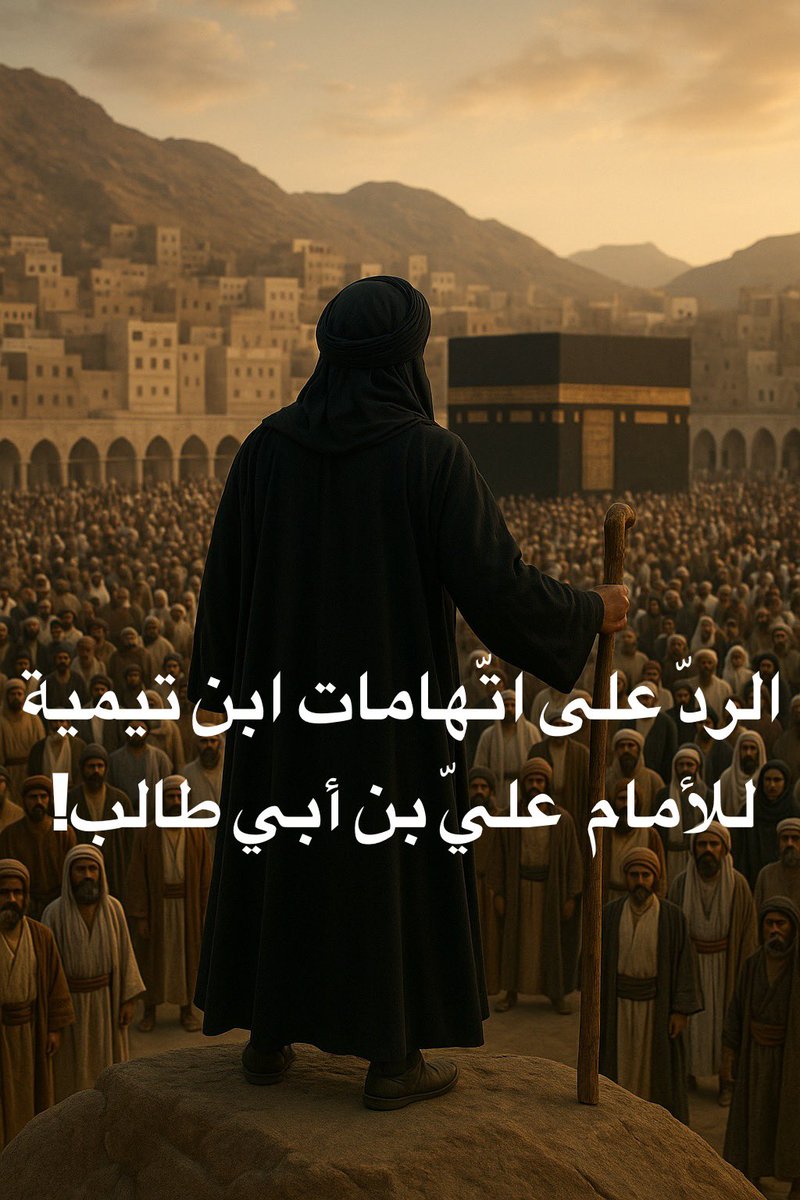 🧵1/
تفنيد الشبهات الخمس الكبرى حول الإمام علي بن أبي طالب: ردٌّ على ابن تيمية وأتباعه من داخل الموروث السني

السلام عليكم،
في هذا التقرير، نفتح ملفًا شائكًا طالما تم تجاهله أو تداوله دون تدقيق. إنه ملف الطعون والشبهات التي طالت أمير المؤمنين علي بن أبي طالب رضي الله عنه، لا سيما