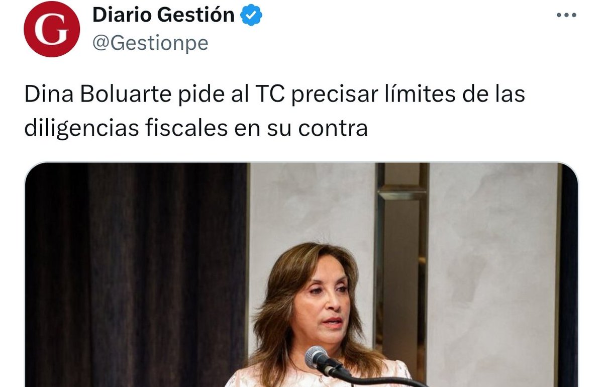Ey <a href="/TC_Peru/">Tribunal Constitucional del Perú</a> dile que está libre de polvo y paja