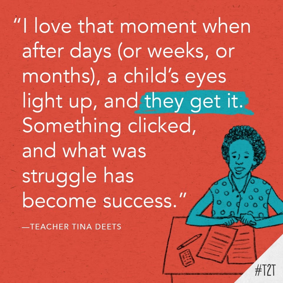 If you listen close enough, you can almost hear the "click."

(Inspiration via T <a href="/techdeets/">Tina Deets</a>) #ProudTeacher