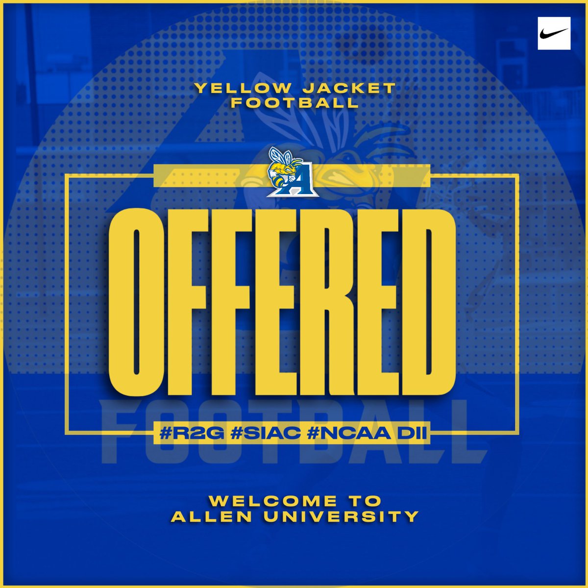 Noahk’26 (@noah_king71) on Twitter photo AGTG Blessed to receive a offer from Allen university <a href="/DariusR08981516/">Darius Robinson</a> <a href="/SouthernD_FB/">Southern Durham Football</a> <a href="/LegacySports21/">Legacy Sports Consulting</a> <a href="/CoachWilliams_A/">Coach Williams</a> AGTG Blessed to receive a offer from Allen university <a href="/DariusR08981516/">Darius Robinson</a> <a href="/SouthernD_FB/">Southern Durham Football</a> <a href="/LegacySports21/">Legacy Sports Consulting</a> <a href="/CoachWilliams_A/">Coach Williams</a>