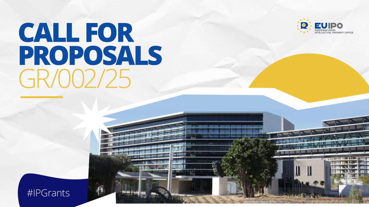 💡 Want to boost youth engagement in IP education? EUIPO funds innovative, cross-border projects with €150k total! 🚨 Info session: 3 September 11 AM. Don’t miss it—deadline 19 Sep!
euipo.europa.eu/en/news/observ…