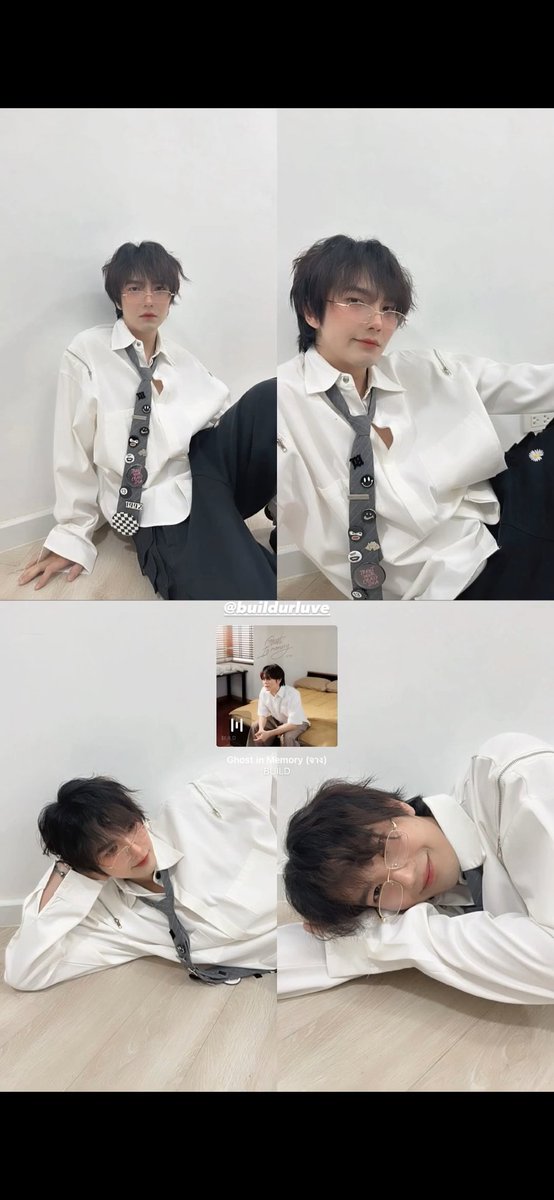 Biuuu so hot 🔥 i always love when he is wearing glasses my weakness 🙈💙
#BuildxTaixiaochu
<a href="/JakeB4rever/">BIU.</a> 
#BuildJakapan