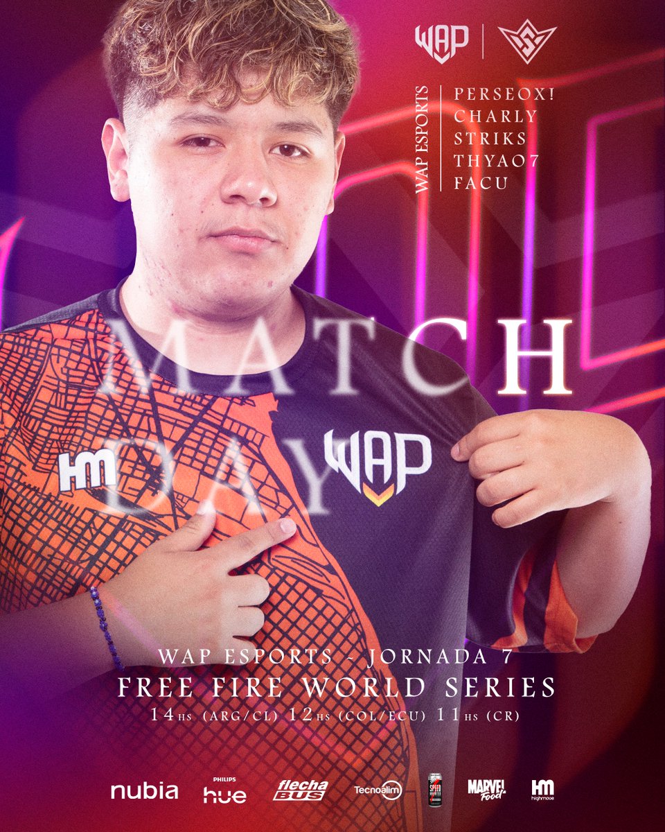 WAPEsports's tweet photo. Hoy es sábado de Free Fire 🤓

A las 14hs, en busca de más Booyahs. https://t.co/xGTCR9o3VA
