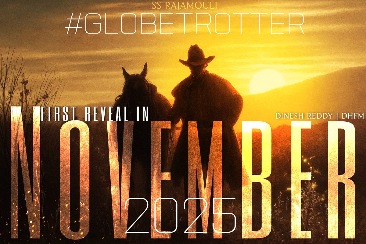 DINESH REDDY || DHFM 🦁 (@dineshreddypap2) on Twitter photo This noveMBer - First Reveal
#GlobeTrotter MaheshBabu
#SSRajamouli #MaheshBabu This noveMBer - First Reveal
#GlobeTrotter MaheshBabu
#SSRajamouli #MaheshBabu