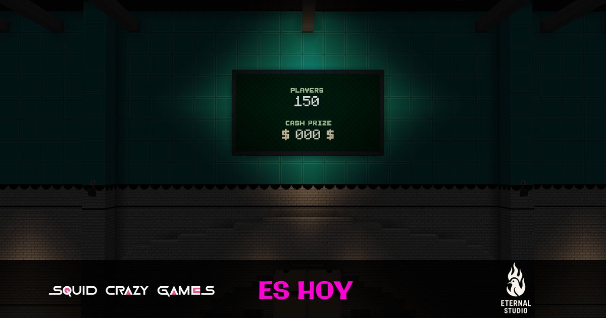 Gamer44Alex's tweet photo. ¿Estás preparado? Nos vemos en unas horas...
@Eternal__Studio 
#SquidCrazyGames #SquidGame #MinecraftEvent #Minecraft https://t.co/sPPREZJQV0