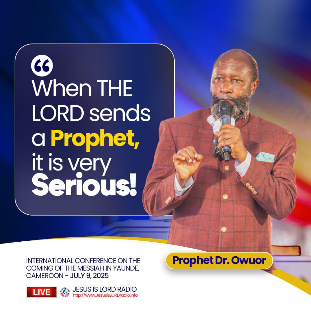 #Haggai2EndRevival
The Prophet of GOD preach repentance otherwise judgement if people fail to heed.