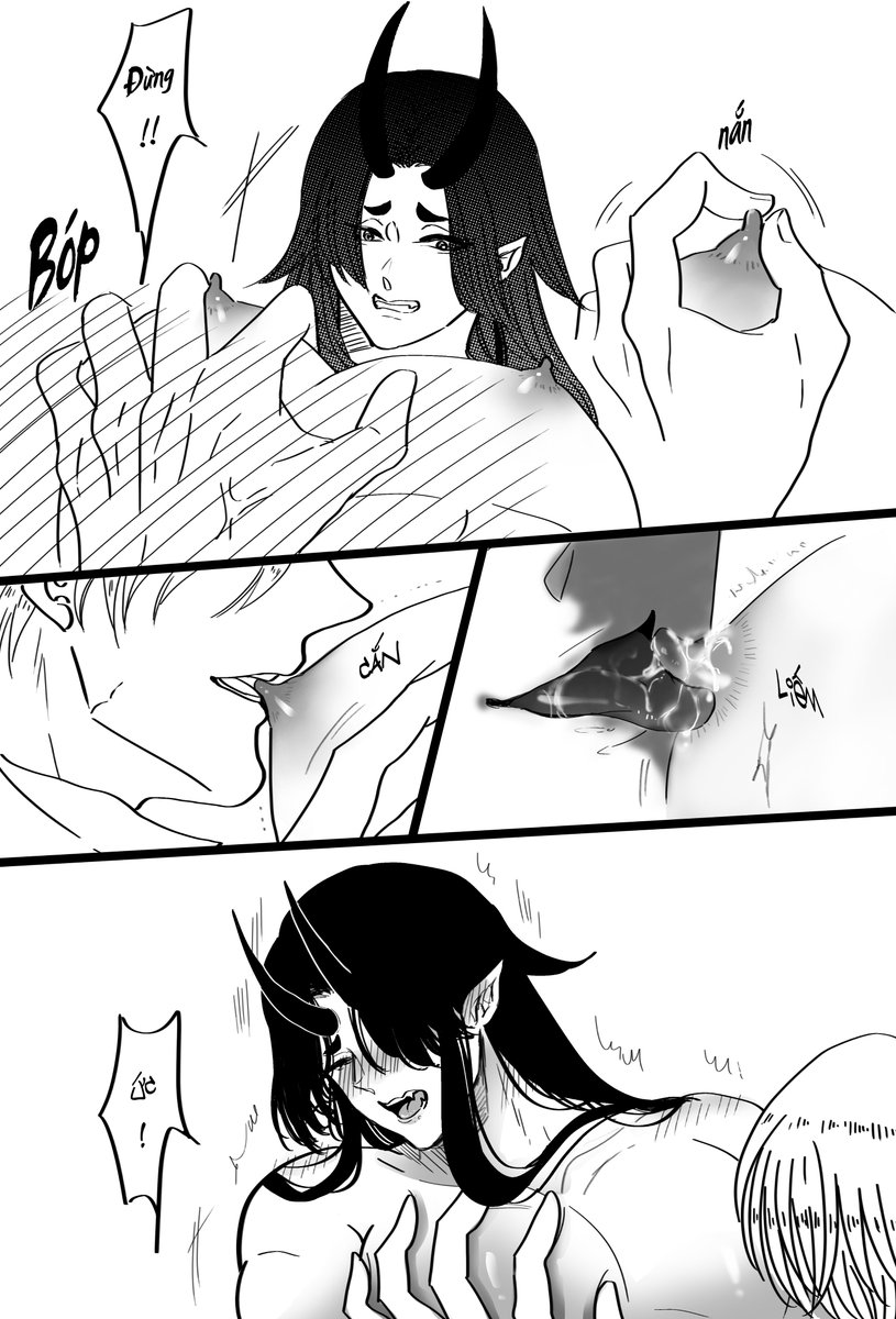 twinsart1998's tweet photo. Full pỏn bộ "Hiệp sĩ và Ác ma" (đọc full album truyện bên fb Twins Art: BL) https://t.co/iFnOr0ZYZQ