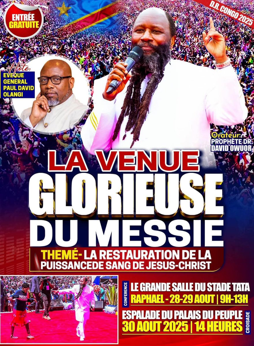 eliyagg's tweet photo. Coming up on 28th, in DRC
#Haggai2EndRevival https://t.co/BvsK7EAU7k
