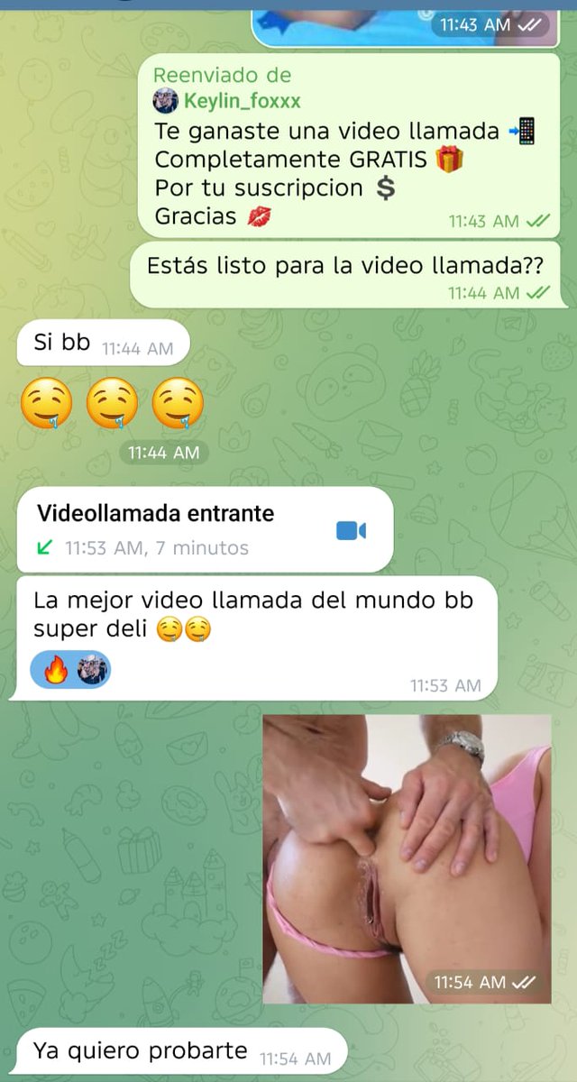 me dejaron el sapito mojadito 🥵
quien quiere calmar mi arrechura ?
aprovecha 🩷
PROMO💗
VIDEO 💜
 LLAMADA 🩵
 GRATIS 
de🎁 regalo 🎁
por la suscripción VIP 🔥 
escribeme amor ❤️ 
 
wa.me/59169361005