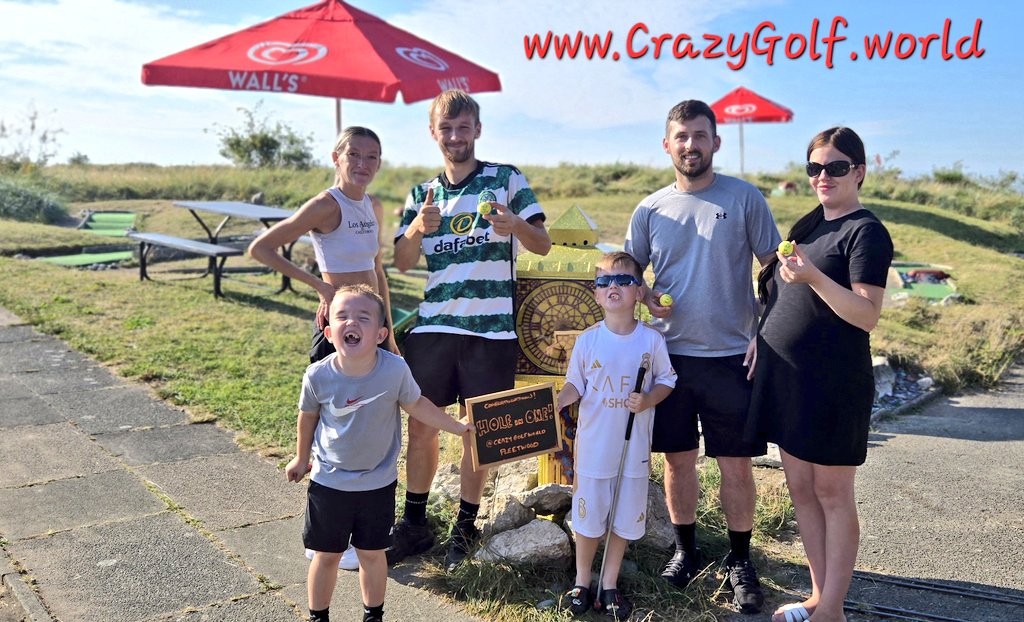 CrazyGolf.world @ MiniLinks® FLEETWOOD tweet media