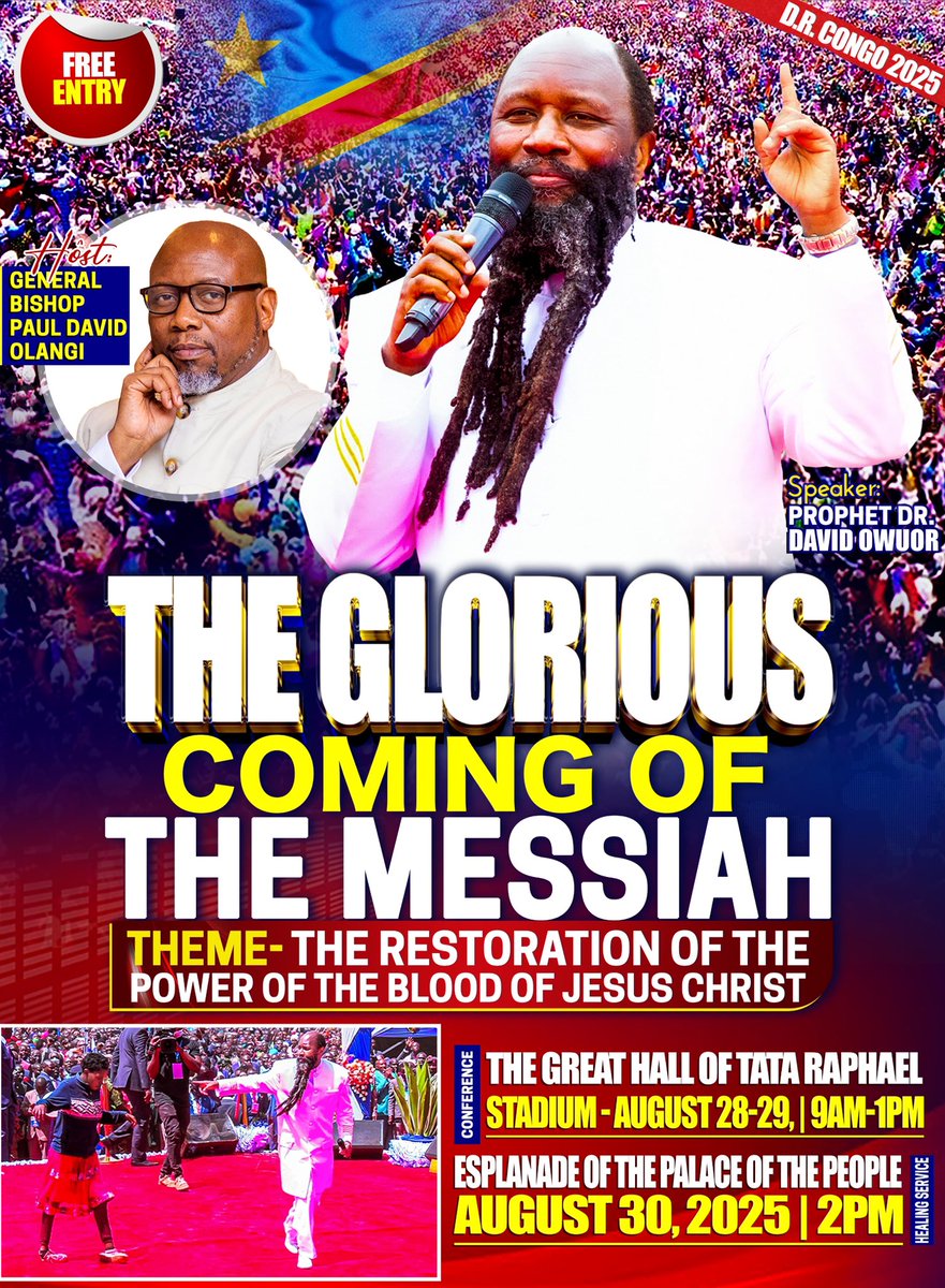 Coming Up;

The  #Haggai2EndRevival

Date : 28th and 29th August

Venue : The Great Hall Of  Tata Raphael Stadium.

Welcome All