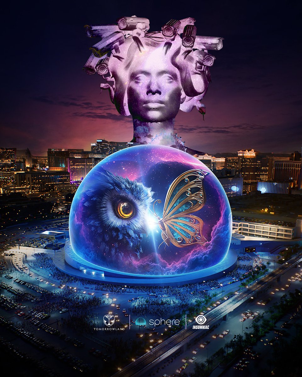 Meduza (@meduzamusic) on Twitter photo 🔮09.26 Eyes on the Sphere. Countdown begins.
<a href="/UnityxSphere/">UNITY at Sphere</a> <a href="/tomorrowland/">Tomorrowland</a> <a href="/insomniacevents/">Insomniac Events</a> <a href="/SphereVegas/">Sphere</a>
#tomorrowland #insomniac #sphere #unity 🔮09.26 Eyes on the Sphere. Countdown begins.
<a href="/UnityxSphere/">UNITY at Sphere</a> <a href="/tomorrowland/">Tomorrowland</a> <a href="/insomniacevents/">Insomniac Events</a> <a href="/SphereVegas/">Sphere</a>
#tomorrowland #insomniac #sphere #unity
