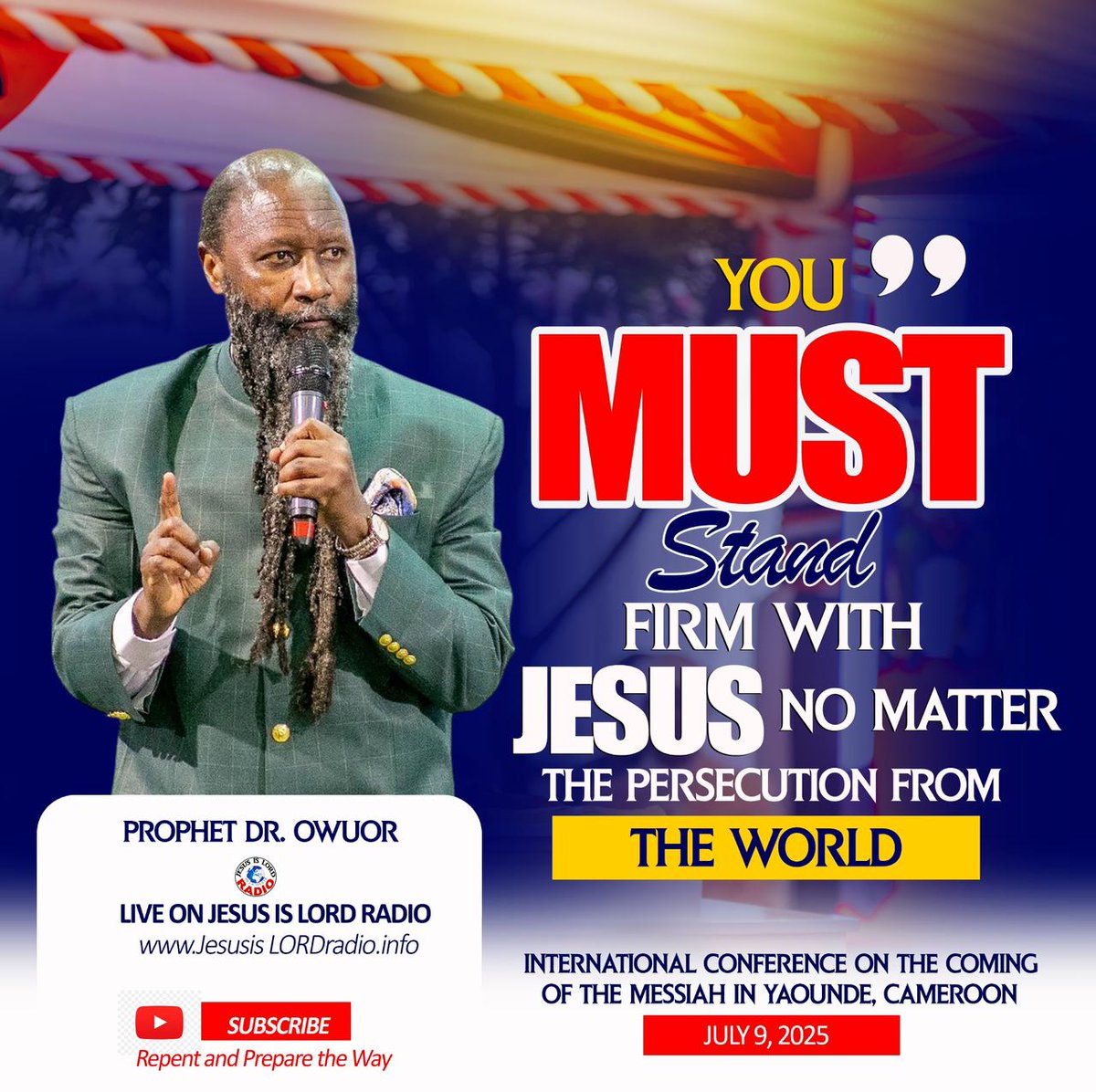#Haggai2EndRevival 
Stand firm in holiness, the LORD will reward you with eternal life.