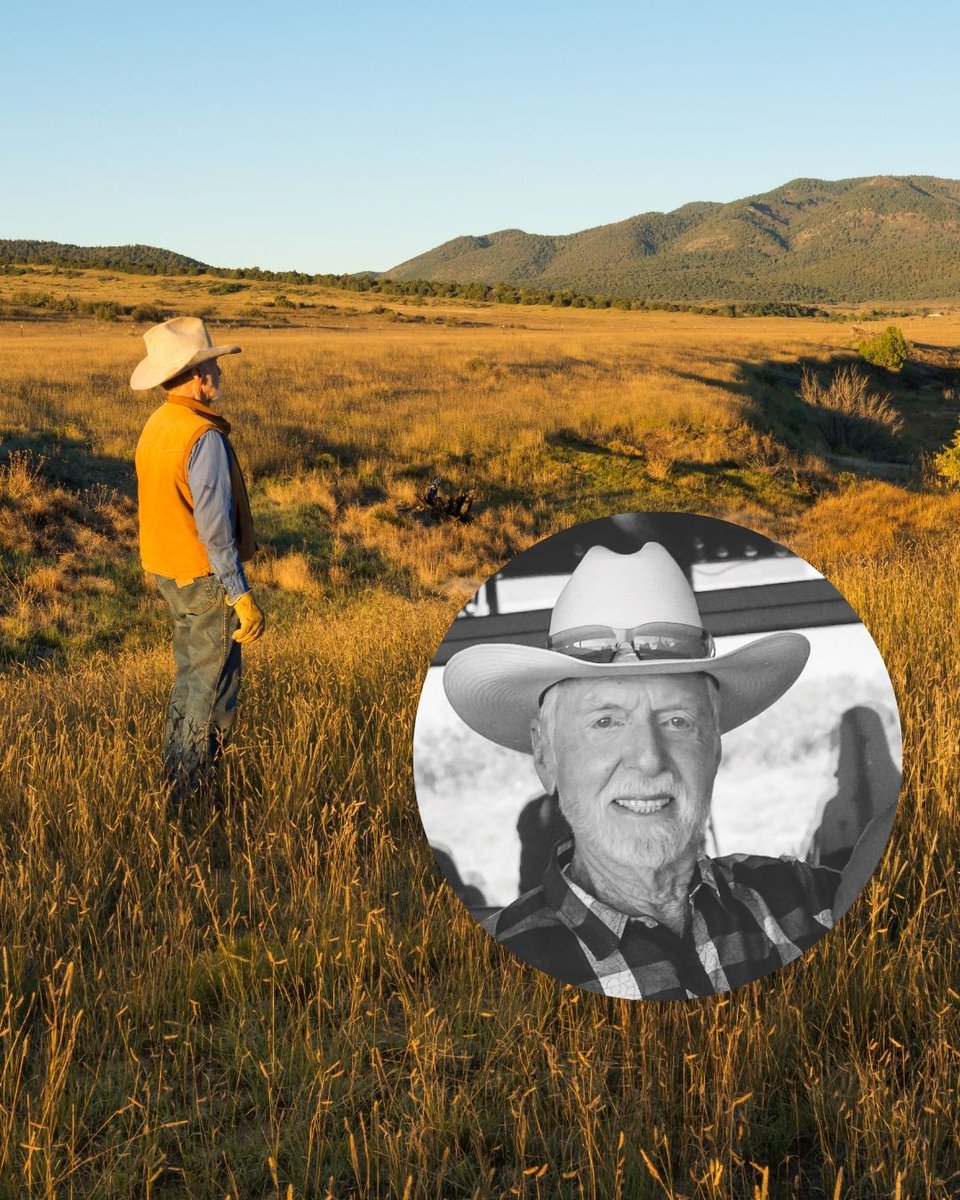 Our old pal Sid Goodloe, who passed away in 2023, reminded us that ranchers keep more than cattle; they preserve open space, western heritage, and dark skies. For Sid, stewardship was more than a set of practices. It was a core value. #CareforLand  onland.westernlandowners.org/2022/western-w…