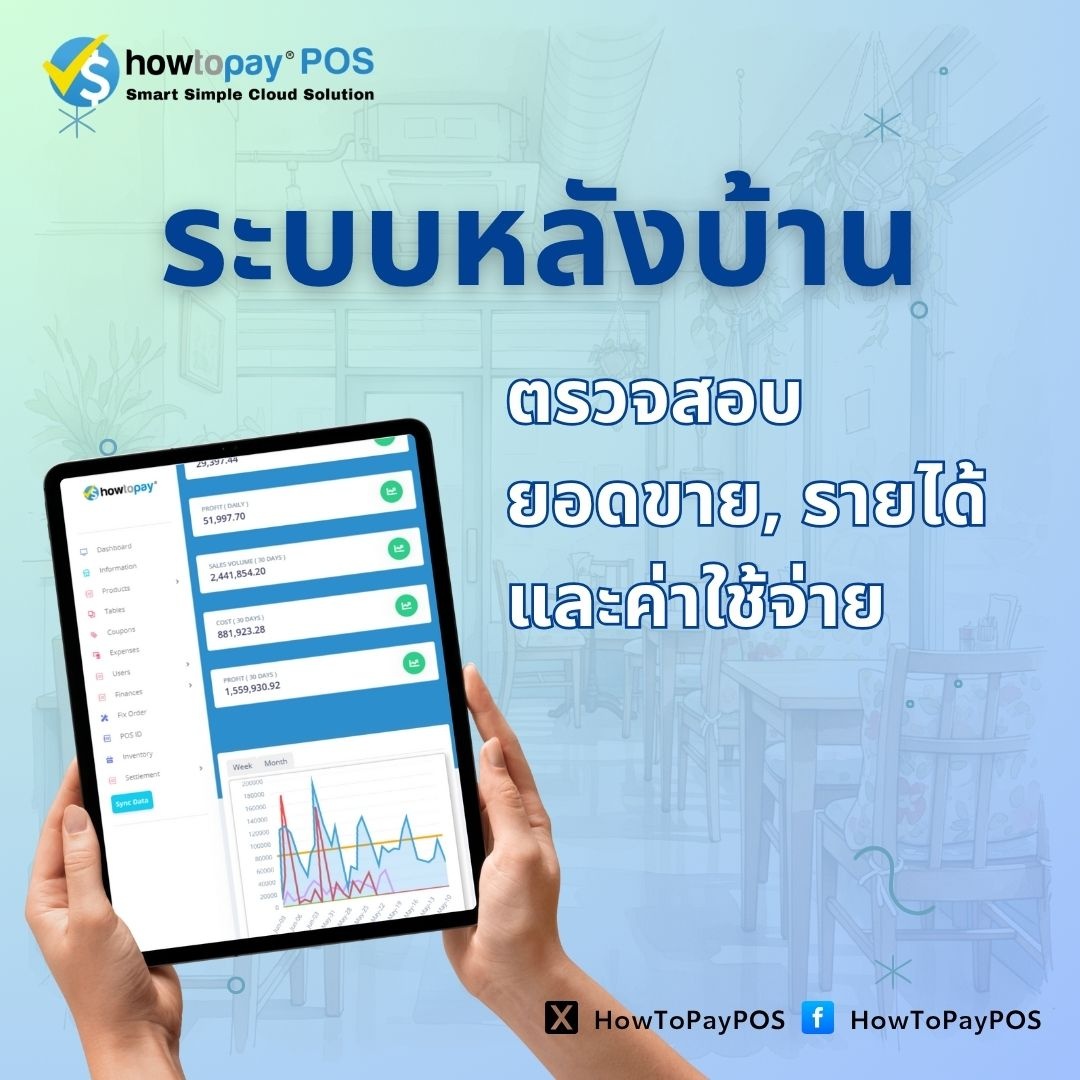 HowToPayPOS's tweet image. บริหารร้านอย่างมืออาชีพ ด้วยระบบแดชบอร์ดหลังบ้าน 🎯
ดูยอดขาย รายรับ และค่าใช้จ่ายได้ครบ จบในที่เดียว!

ดูรายละเอียดเพิ่มเติมได้ที่ 👉 howtopay.com