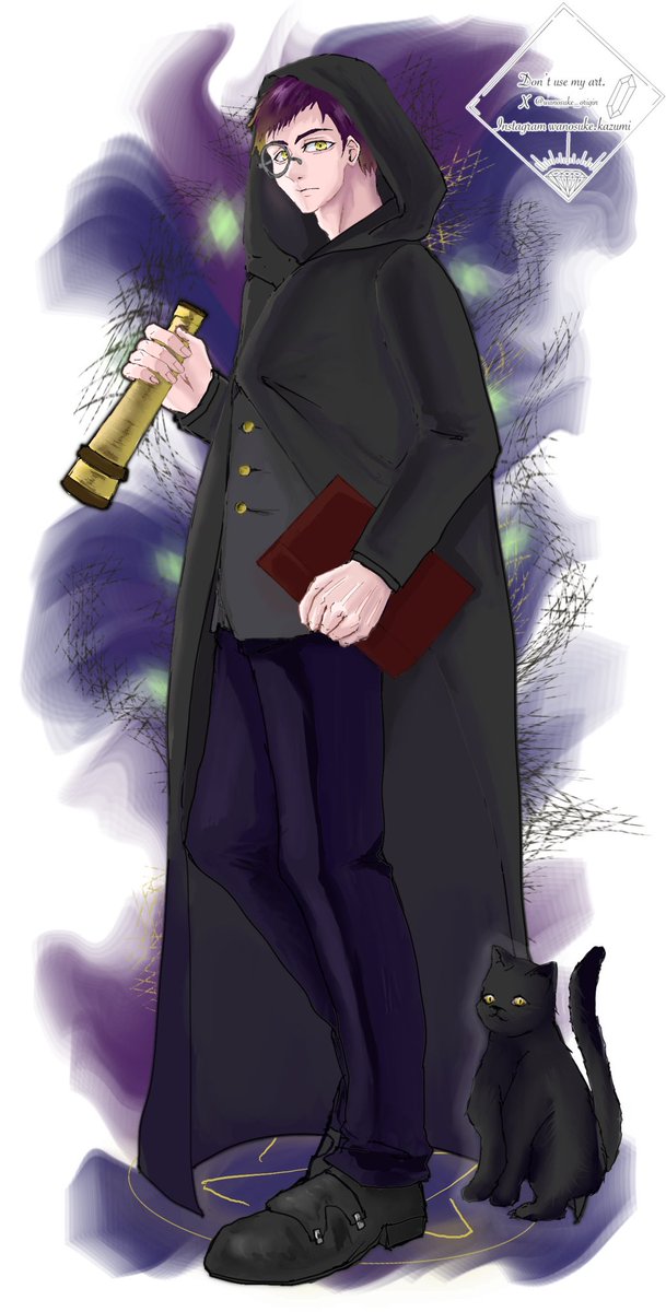 wanosuke_origin's tweet photo. 因みにカタストロフの伝言に出てくる重要人物 ハワード
#オリジナルキャラクター
#OC https://t.co/eLySh0bTSf