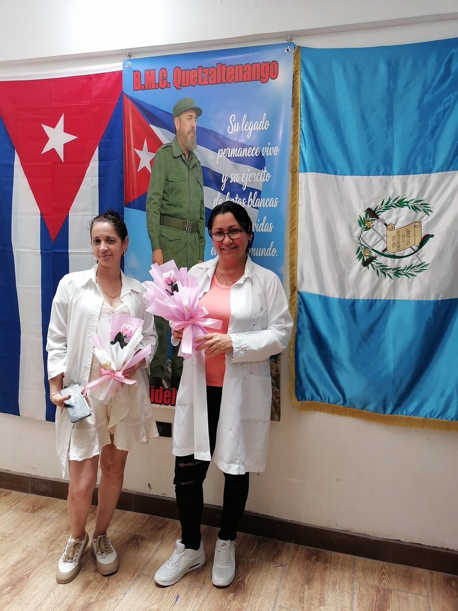 ComesMayte2933's tweet photo. Desde la #BMCQuetzaltenango felicidades a todas las #federadascubanas. 🇨🇺🇬🇹💛 https://t.co/92IcYMnOzx