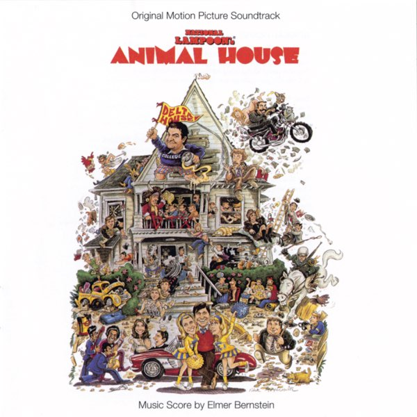 I picked the Animal House soundtrack. Not really for the music, it has the best cover for a funny kid.  Which is to say a little racy. Kinda like the movie, which that too I was probably too young for.