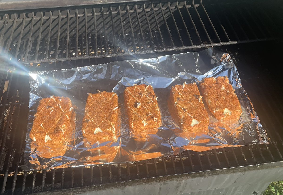 Smoked burgers, smoked cream cheese and college football is back.  What more could you ask for?