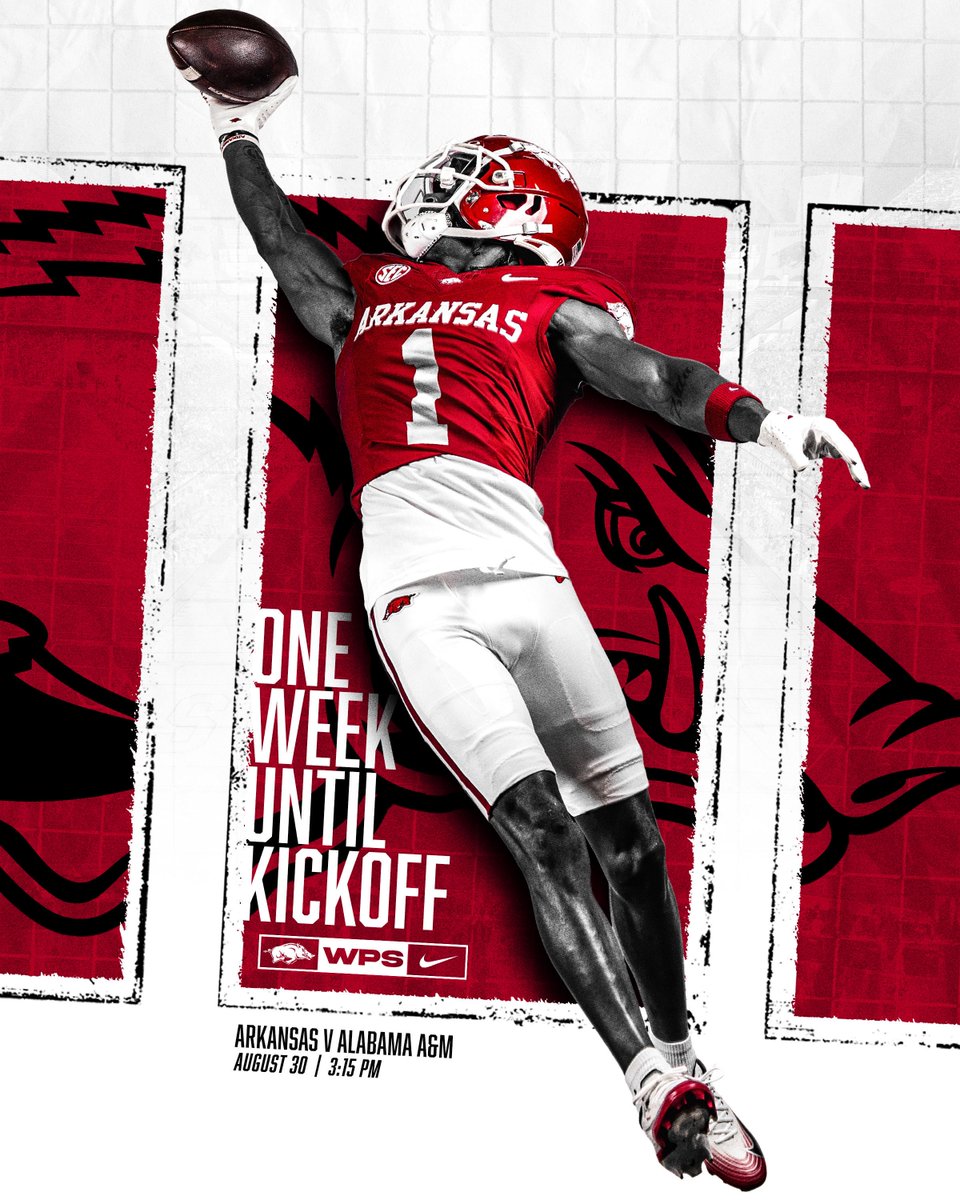 We play football in seven days 🐗
