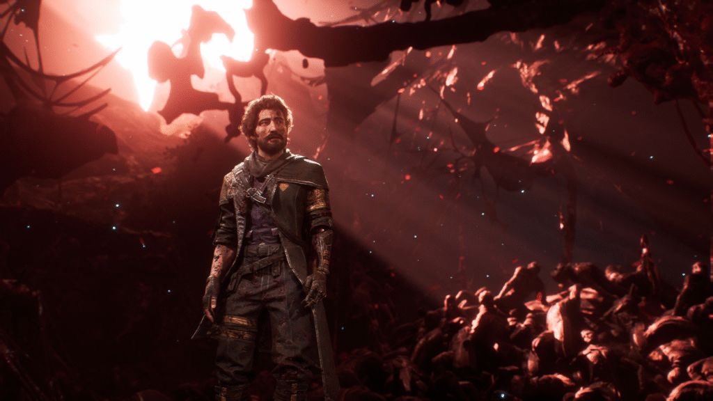لعبة اكسبدشن ٣٣ دخلت عندي في قائمة افضل الألعاب، بصراحة تحفة سينمائية 🎬، مستمتع فيها بشكل كبير، القصة جذبتني والقتال رغم اني ما تقبلته بالبداية لكن بعد ما جربته طلع ممتع، الرحلة إلى الآن ما انتهت ولكن مبين إنها بتكون تجربة استثنائية.